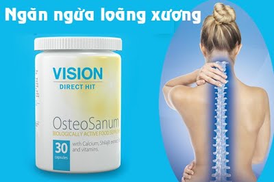 Vision OsteoSanum giúp ngăn ngừa loãng xương