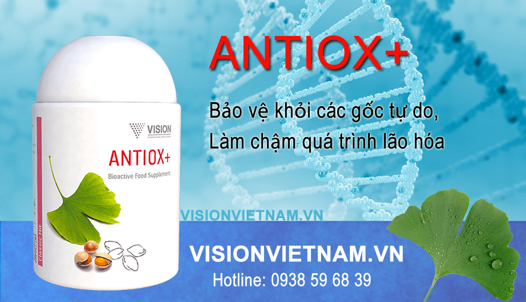 Giải pháp tim mạch và chống lão hóa với Vision Antiox